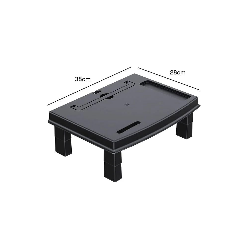 Imagem 2 de 5 do produto Suporte Para Monitor E Notebook Reliza Ergonew 4 - Ergonômico - Com Regulagem De Altura - Preto