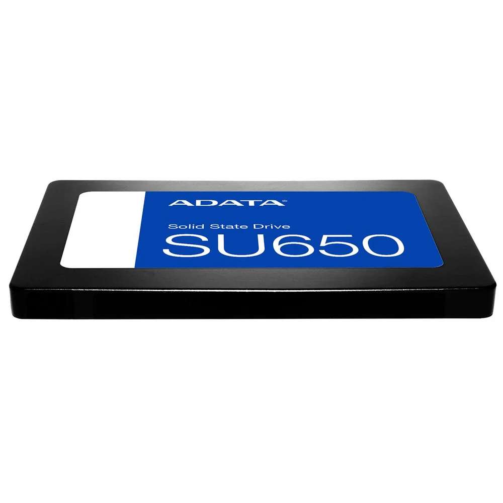 Imagem 5 de 5 do produto SSD Adata Ultimate Su650 1TB, Sata Iii 6gb/s, 2,5", Leitura Até 520mb/s, Gravação Até 450mb/s - Asu650ss-1tt-r