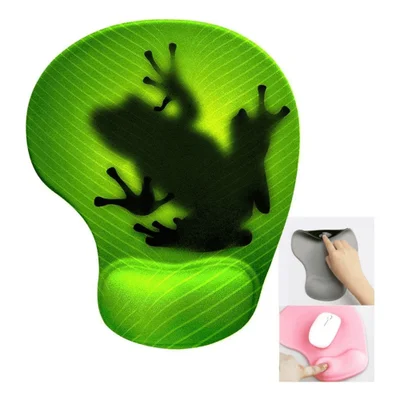 Mouse Pad Com Apoio Em Gel 23x19cm Sapo Mp-au2319c Exbom