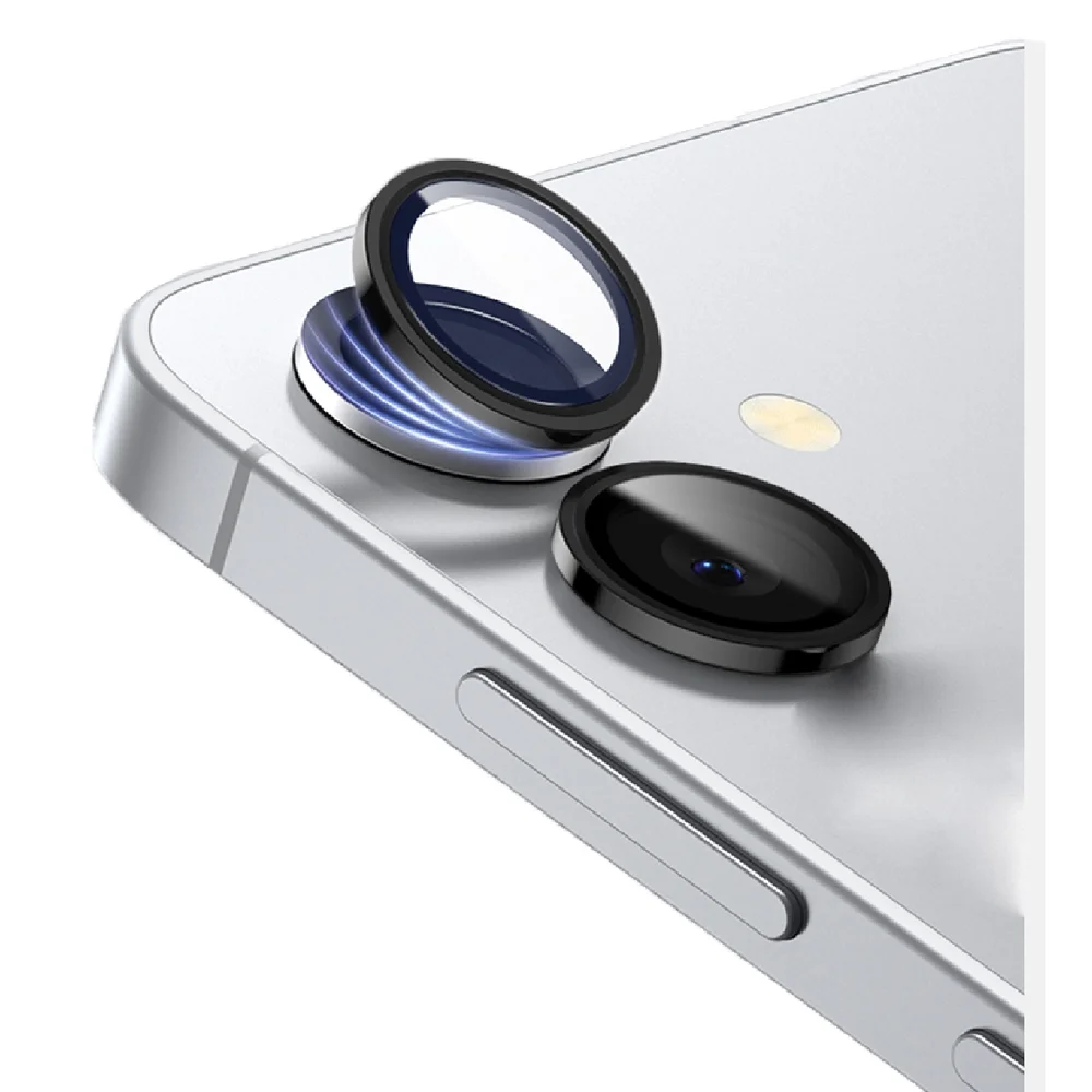 Imagem 4 de 5 do produto Kit Película Lente Câmera Lisa Ou Brilho Compatível Com Redmi Note 15 / Note 15 Pro + Plus Cor:prata Lisa;tamanho:redmi
