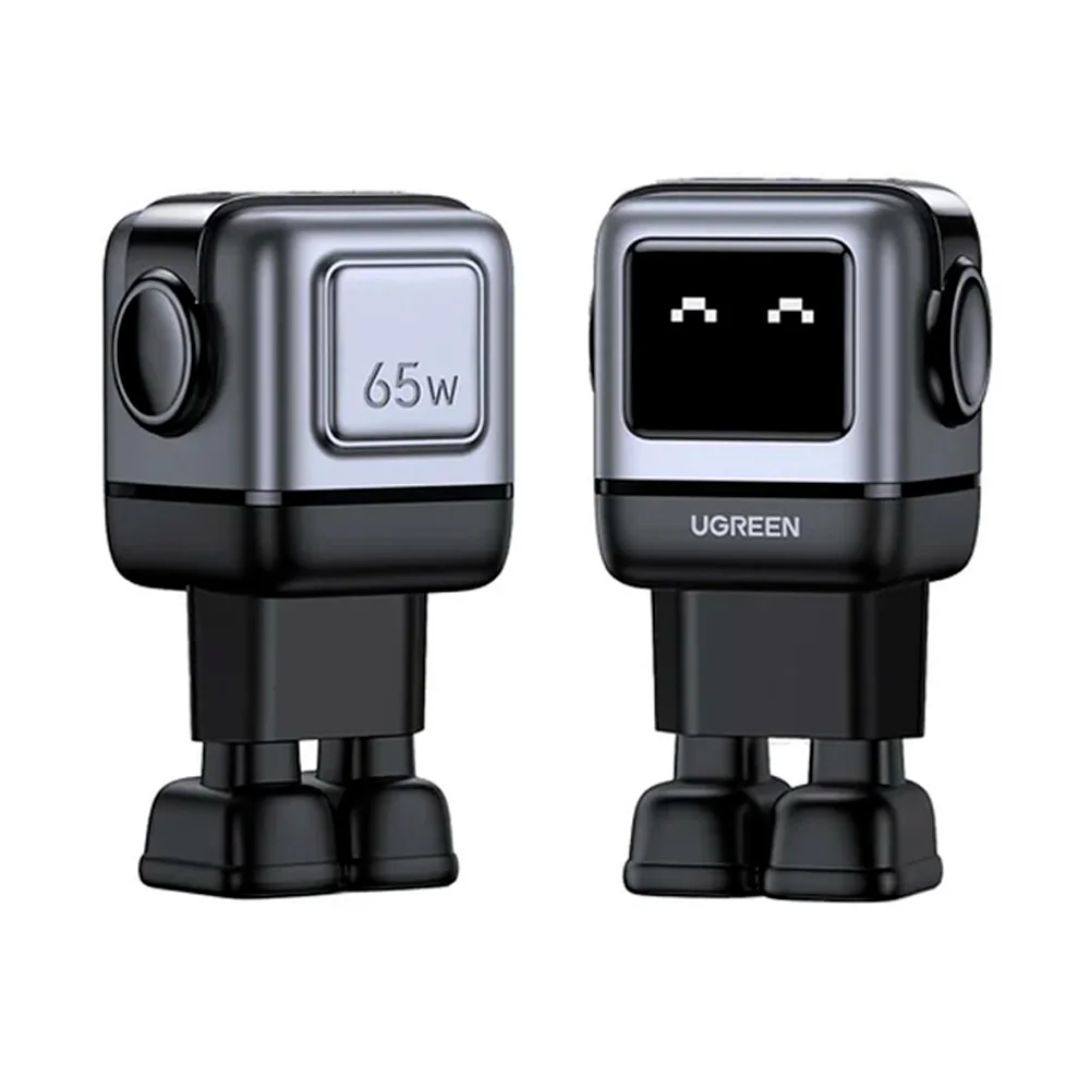 Imagem 3 de 3 do produto Carregador Parede Ugreen 65w Nexode Porta Usb A/c Preto