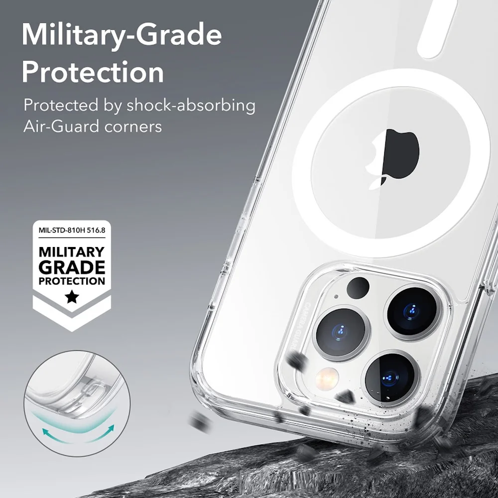 Imagem 5 de 5 do produto Capa Esr Classic Hybrid Para Iphone 14 Pro Transparente