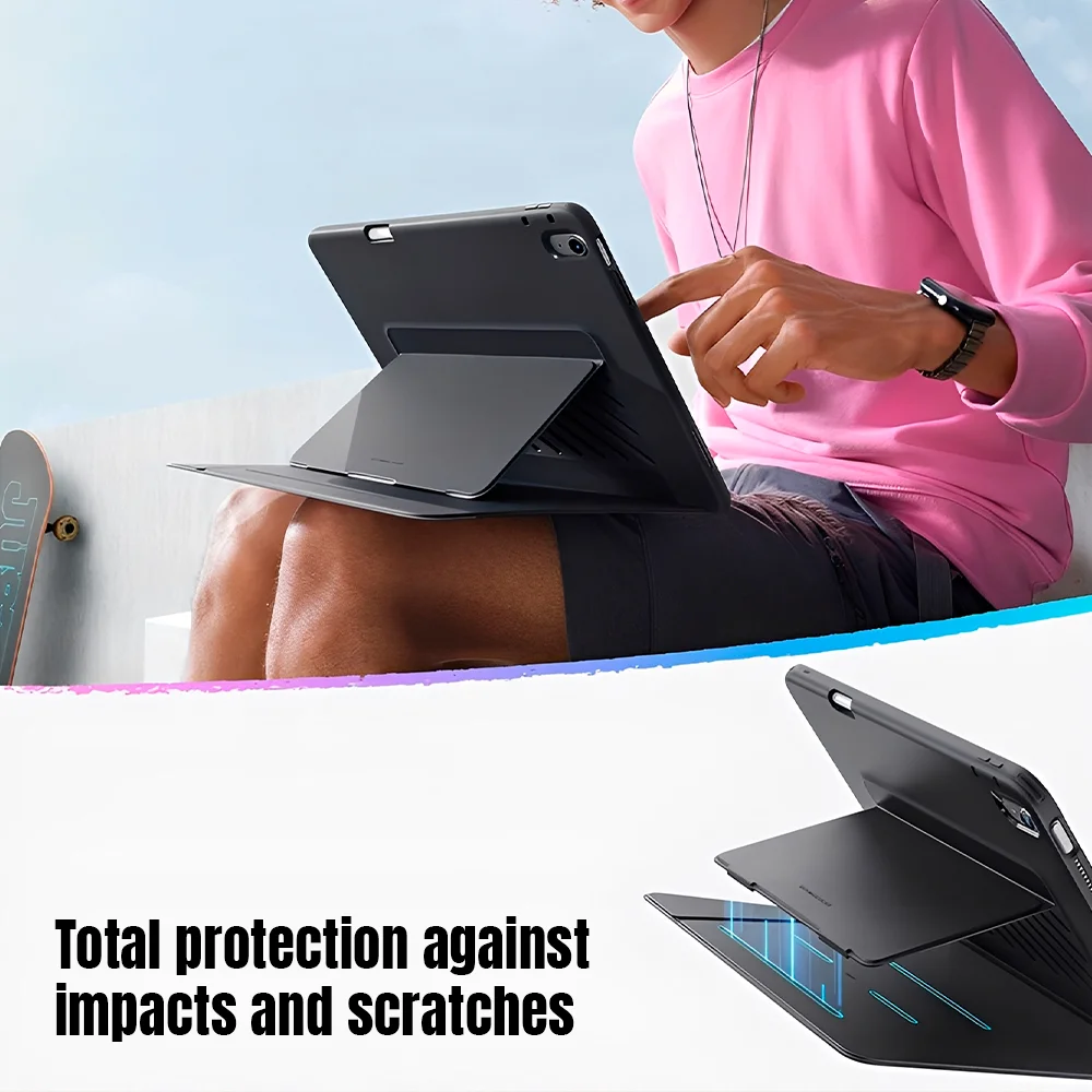 Imagem 2 de 5 do produto Capa Flip Híbrida Esr Para Ipad Air 13" 2025/2024 Preta