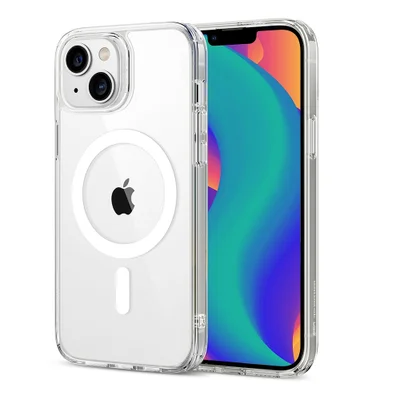 Capa Esr Classic Hybrid Para Iphone 14/13 Transparente