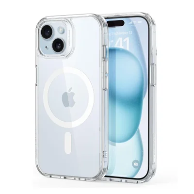 Capa/capinha Esr Classic Pra Iphone 15 Plus Transparente