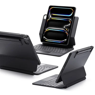 Capa Teclado Magnética Esr Para Ipad Pro 13 2024 Preto