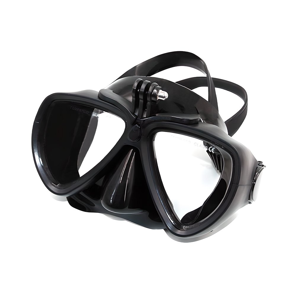 Telesin Óculos Máscara Mergulho Snorkel Câmera Ação