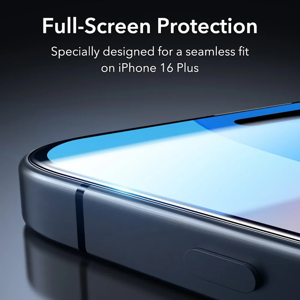 Imagem 4 de 5 do produto Película Vidro Temperado Esr Iphone 16 Plus Transparente