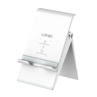 Suporte Dobrável Ldnio Mg07 Celular Tablet Mesa Portátil