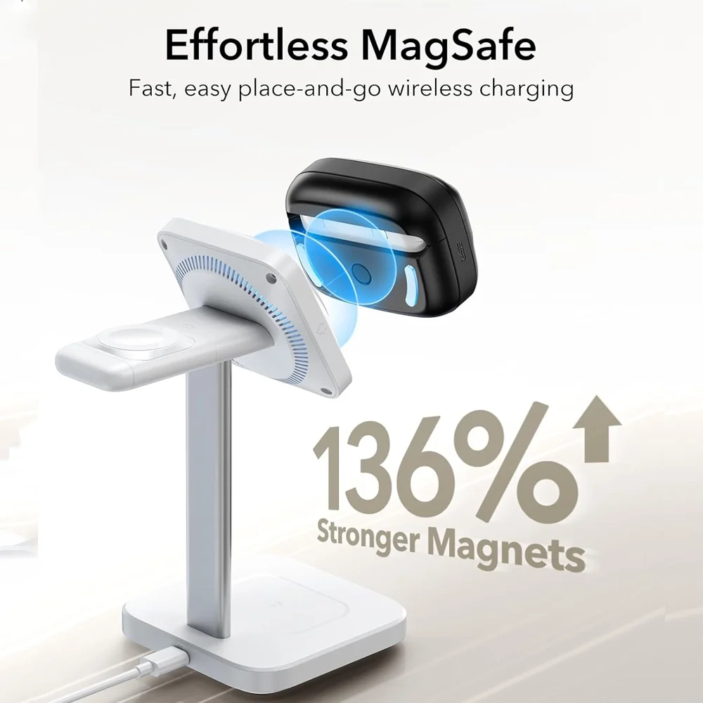 Imagem 3 de 5 do produto Capa Pulse Halolock Esr Magsafe P/airpods Pro 1/2 Preta