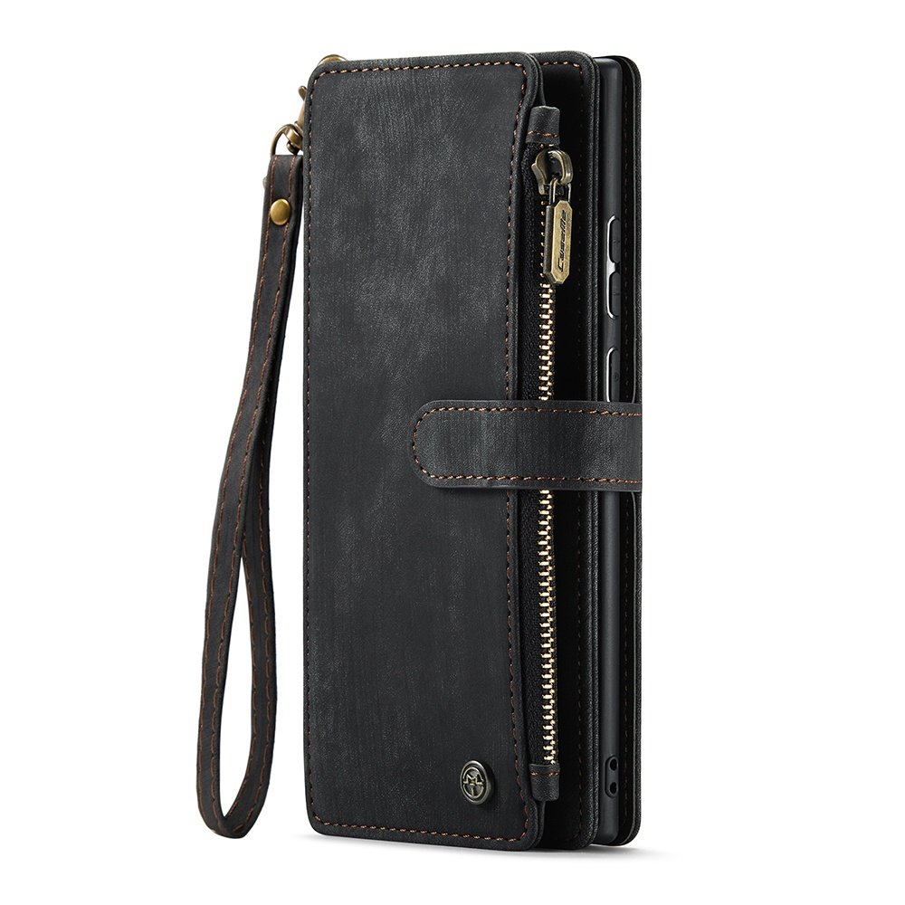 Capa Carteira Caseme Pra Samsung Galaxy S24 Ultra Preto