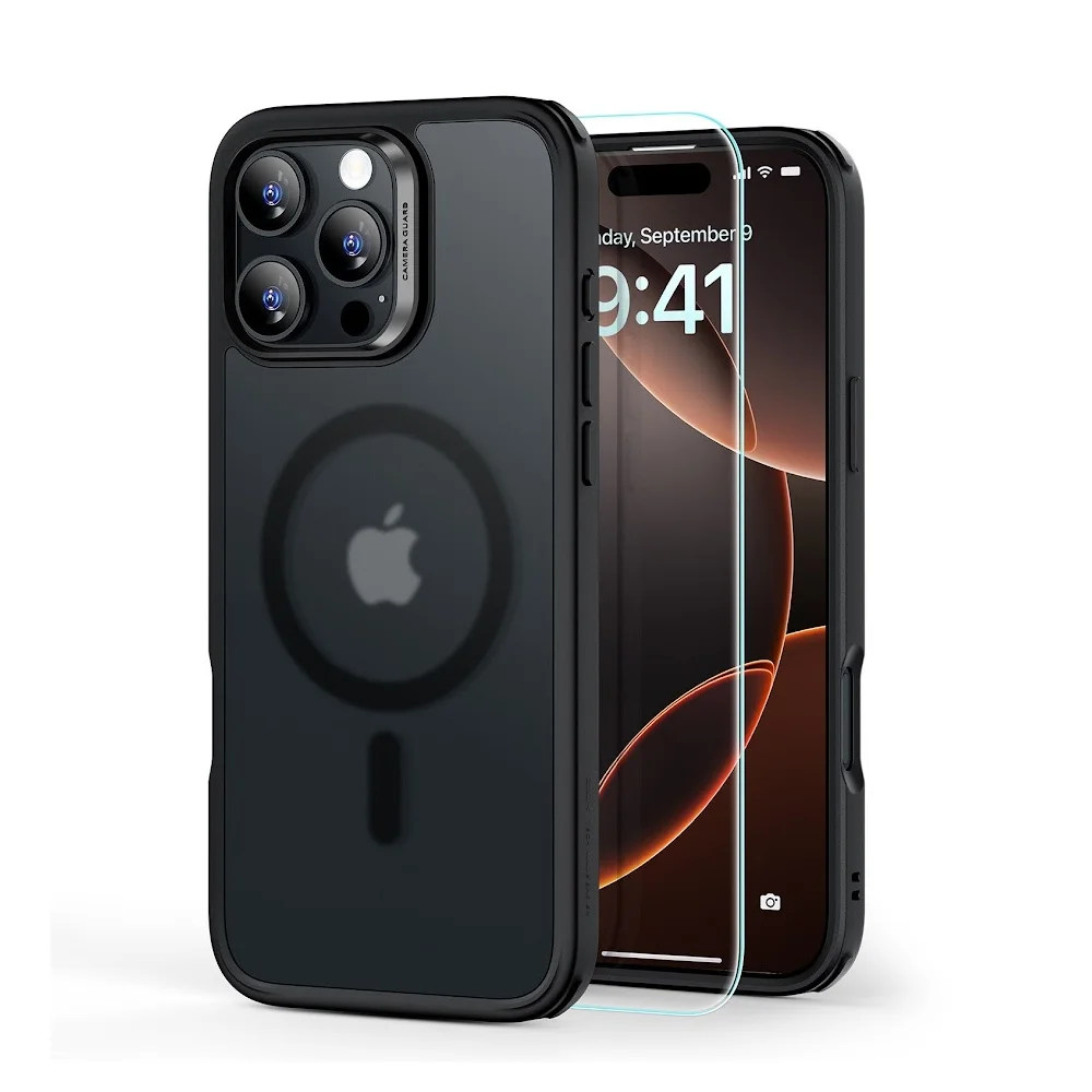 Capa Magsafe + Película Vidro Esr Para Iphone 16 Pro