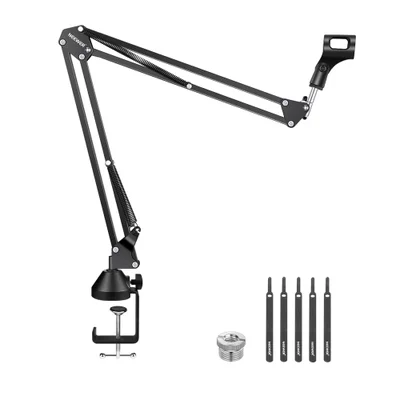 Braço Suporte Mesa Neewer Para Microfone Preto