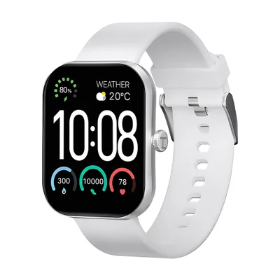 Relógio Smartwatch Haylou S6 Bt 5.3 Tela 2,1 Pol. Prata