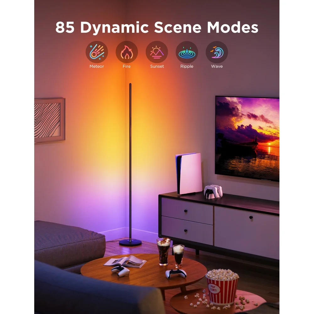 Imagem 4 de 5 do produto Luminária De Chão LED Govee Floor Lamp Lite Alexa Google