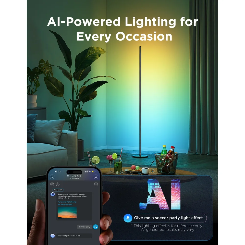 Imagem 5 de 5 do produto Luminária De Chão LED Govee Floor Lamp Lite Alexa Google