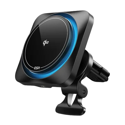 Carregador Wireless Qi2 Esr P/veículos Com Cryoboost Preto