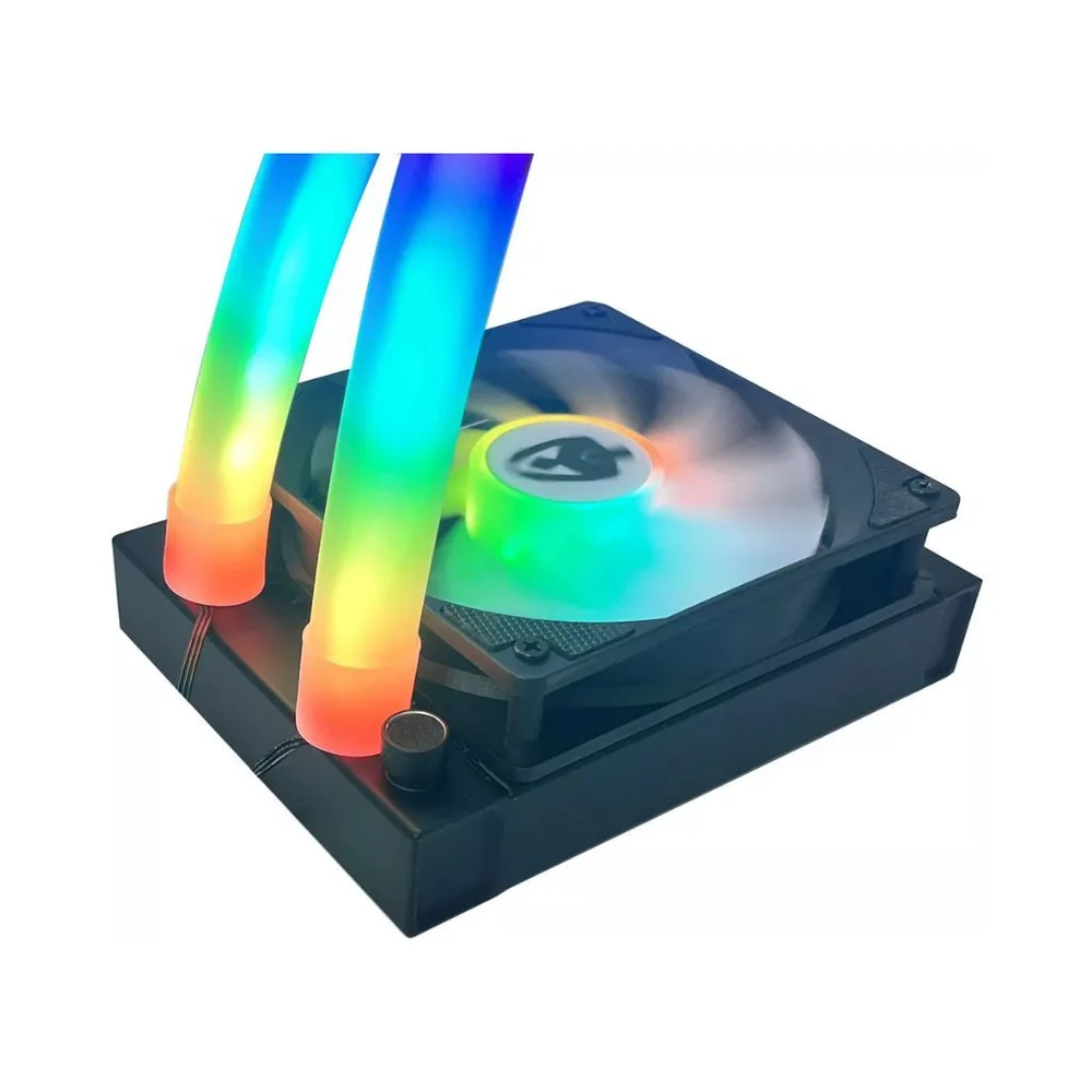 Water Cooler Glacial/eg1210 120mm LED Mangueira RGB - Evolut 15479-0 8