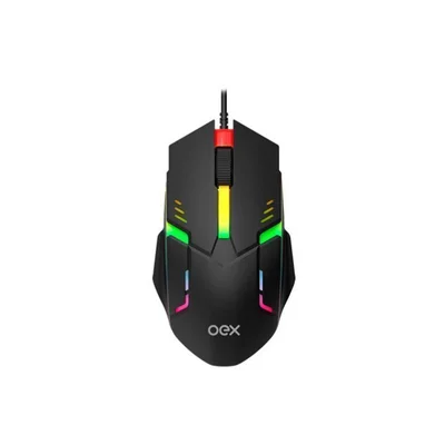 Mouse Gamer Oex Usb Rainbow Ms303 - 50.0094