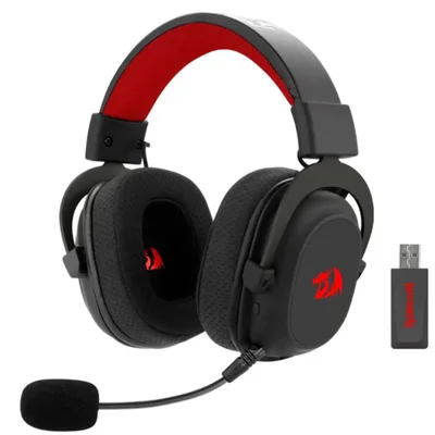 Fone De Ouvido Gamer Sem Fio 7.1 Redragon Zeus Pro H510 Wireless