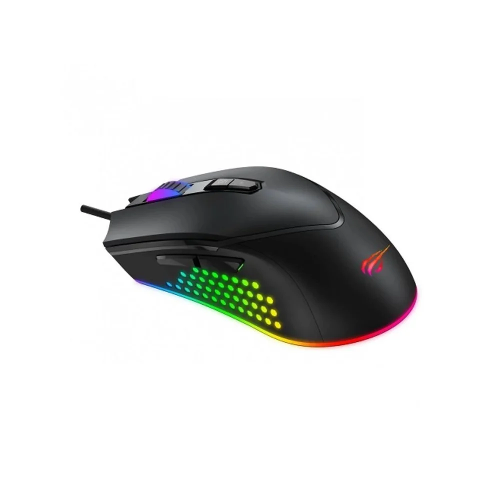 Imagem 2 de 4 do produto Mouse Gamer Havit Ms814 RGB Preto