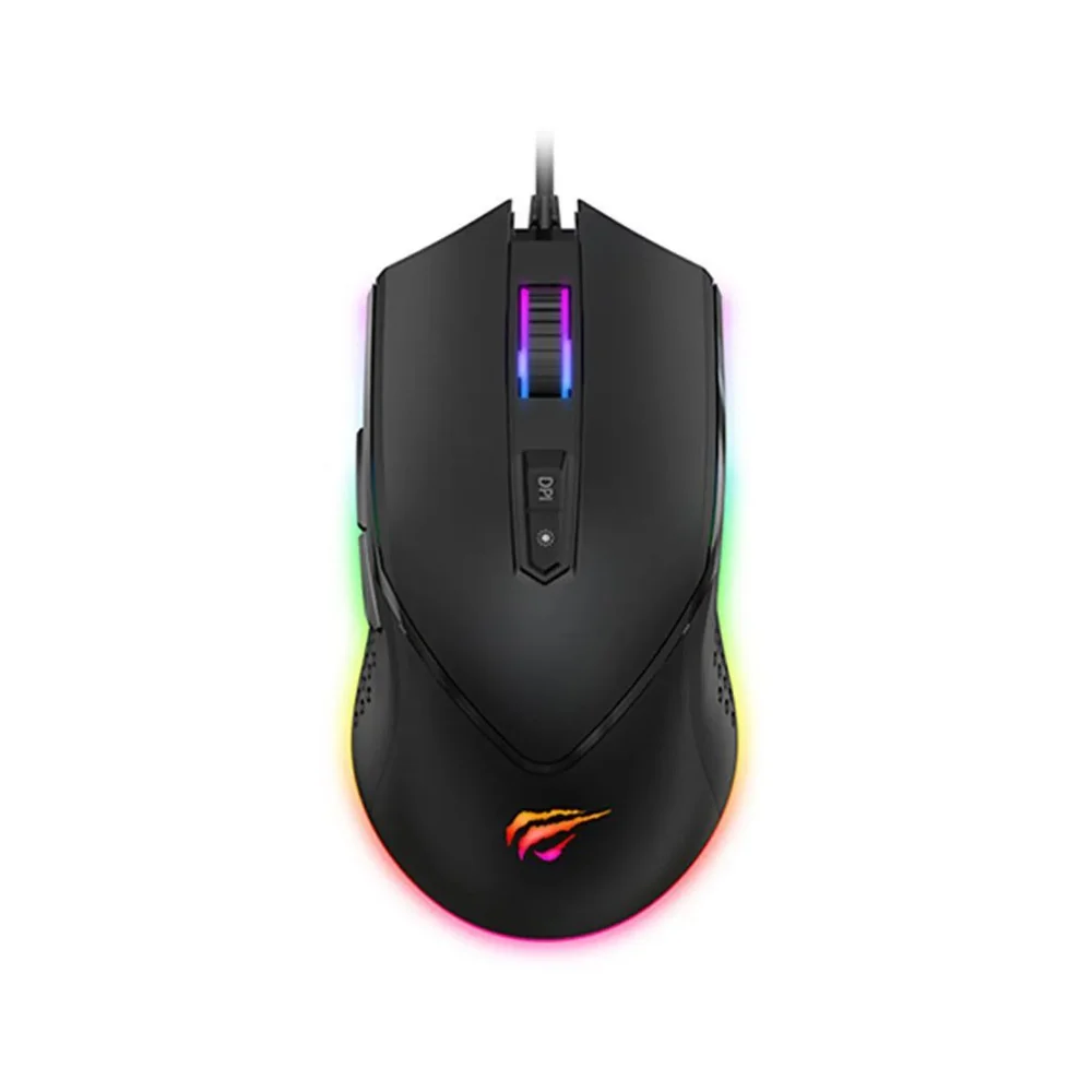 Imagem 4 de 4 do produto Mouse Gamer Havit Ms814 RGB Preto