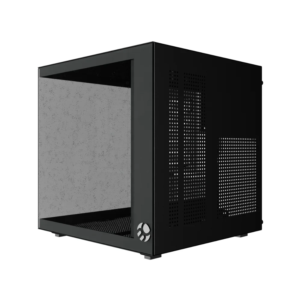 Imagem 2 de 5 do produto Gabinete Gamer Preto Bluecase Bg-066 Life Vidro Temperado