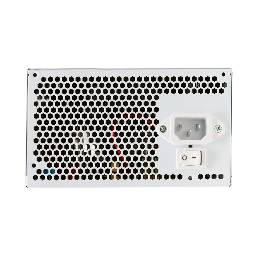Imagem 3 de 5 do produto Fonte Bluecase 500w, Pfc Ativo, Bivolt Automático, Cabos Flat, Fan 120mm
