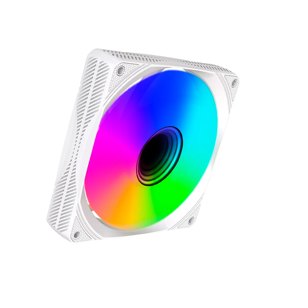 Cooler C3tech, Gamer, Fan 12cm ( 120mm ), ARGB Gaming, Branco - F9-l320whRGB 5