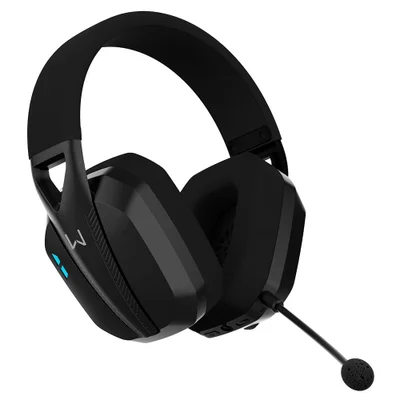 Fone Headset Gamer Sem Fio Warrior Balder Preto, Tri Mode, Bluetooth, P3, Ph704