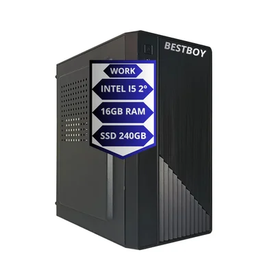 Computador Work Machine Bestboy Intel Core i5 2º 16gb Ram SSD 240GB