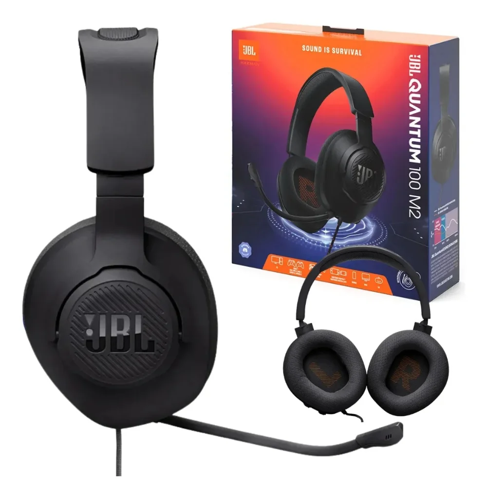 Imagem 2 de 5 do produto Headset Gamer Jbl Quantum 100 M2 Multiplataforma