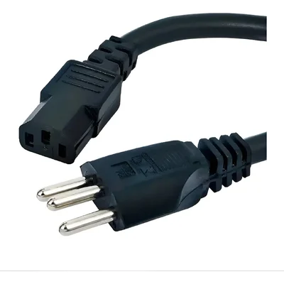 Cabo De Força Para Cpu  Ou Caixa  Som