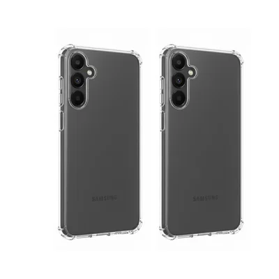 Kit 2 Capa Silicone Transparente Para Samsung Galaxy A16 5g