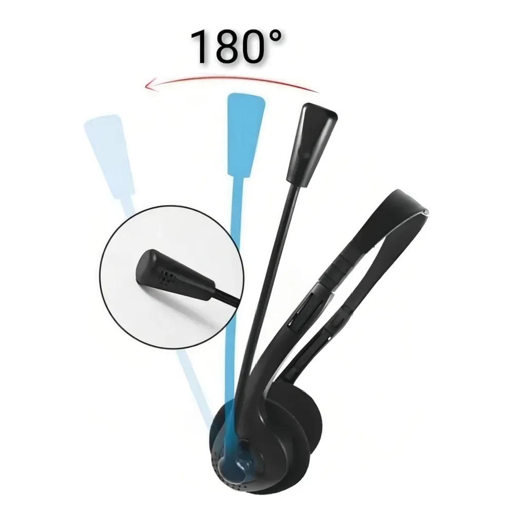 Imagem 2 de 5 do produto Fone De Ouvido Over-ear Gamer Bright Headset Office 0010