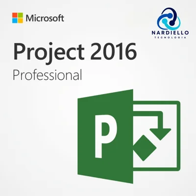 Microsoft Project 2016 – Licença   Física (1 PC | Chave Impressa)
