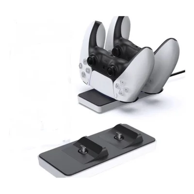 Base Carregador Para 2 Controle Compatível Ps5 Dualsense Modelo Snd-463