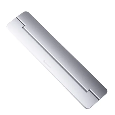 Suporte autoadesivo de alumínio Baseus para MacBook (prateado)