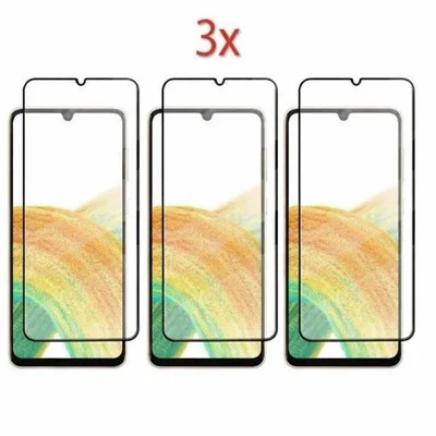 3un Película Premium 9h De Vidro Em 3d Para Samsung Galaxy A34 5g