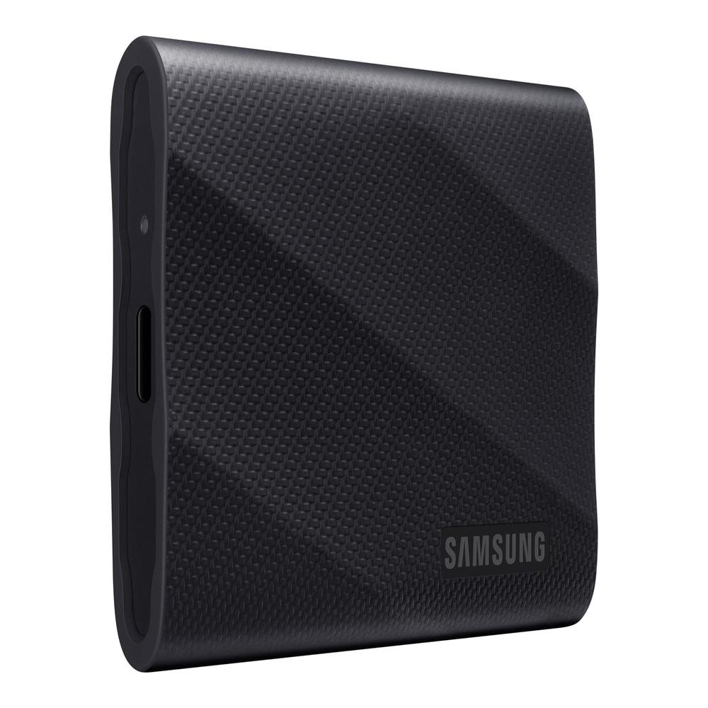 SSD Externo Samsung T9, 1TB, Usb 3.2 (usb-c), Leitura 2000 Mb/s, Escrita 1950 Mb/s - Preto Mu‑pg1t0b/am