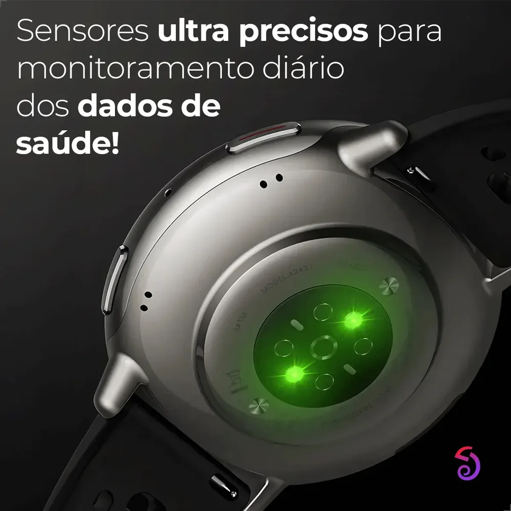 Imagem 4 de 5 do produto Amazfit Active 2 (a2437) Gps Integrado Tela AmoLED De 1,32" - Preto