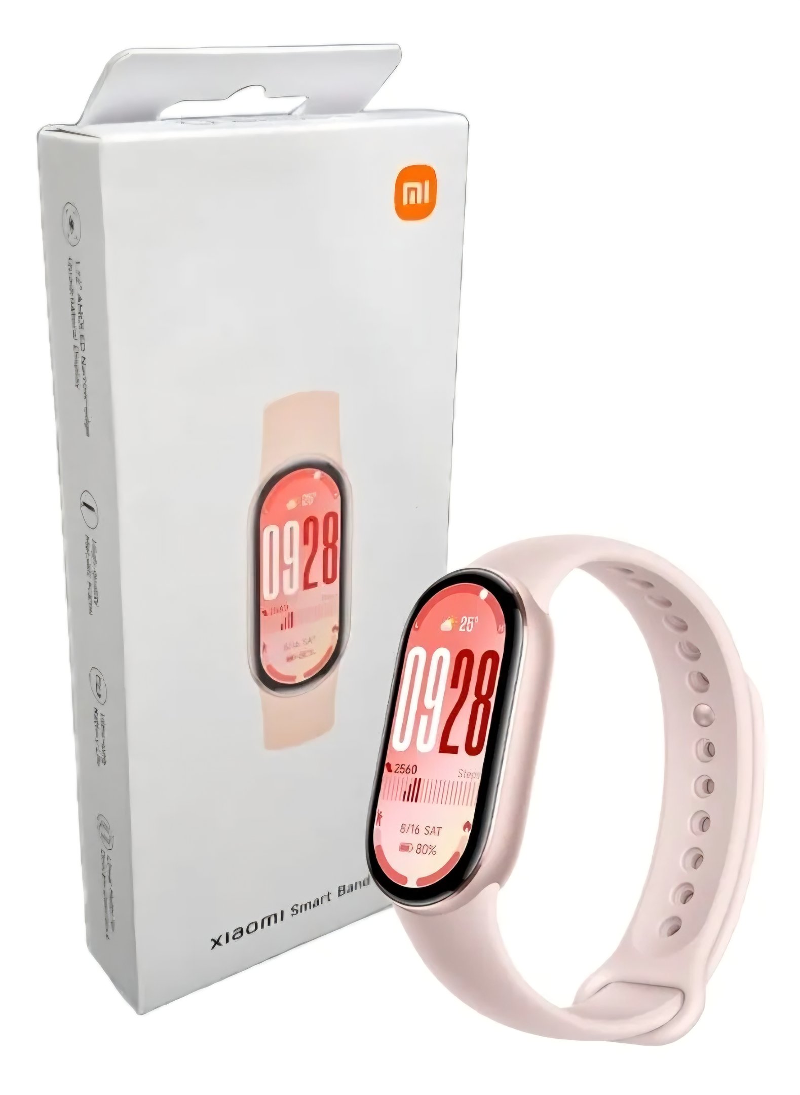Xiaomi Smart Band 10 (m2459b1) Tela AmoLED De 1,72" Com 60hz, - Rosa