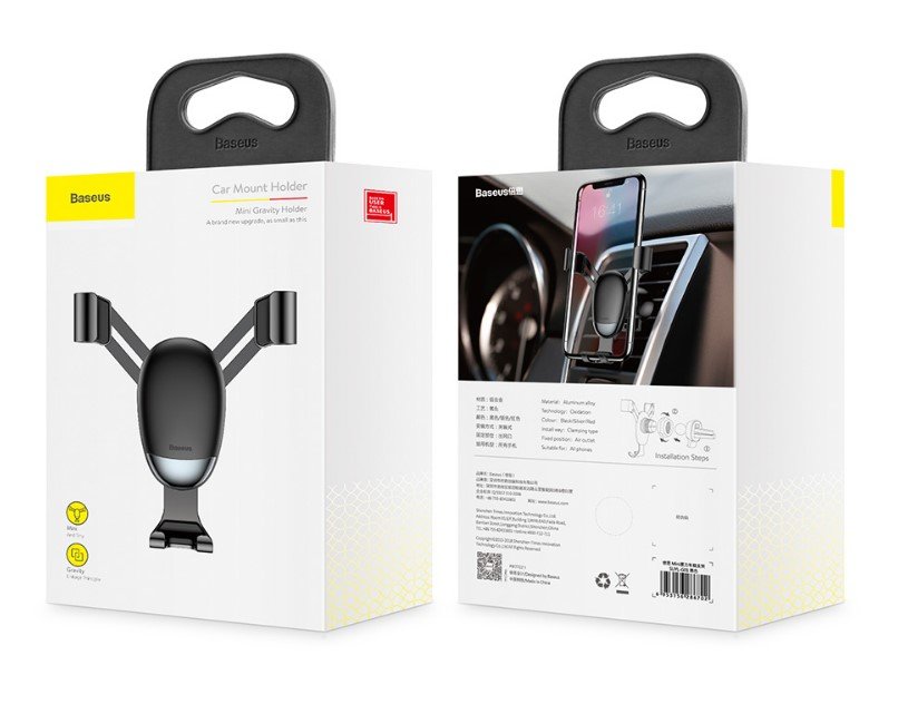 Suporte Para Carro Baseus Mini Gravity Holder