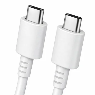 Cabo Usb Tipo C Tipo C 1m Carregamento Super Rápido Usb 3.0 Cor:branco