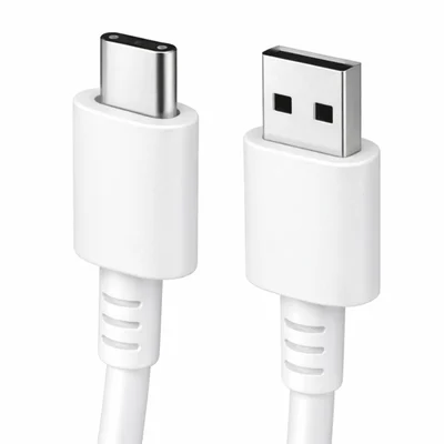 Cabo Usb Para Tipo C 80cm Carregamento Super Rápido Dados Cor:branco