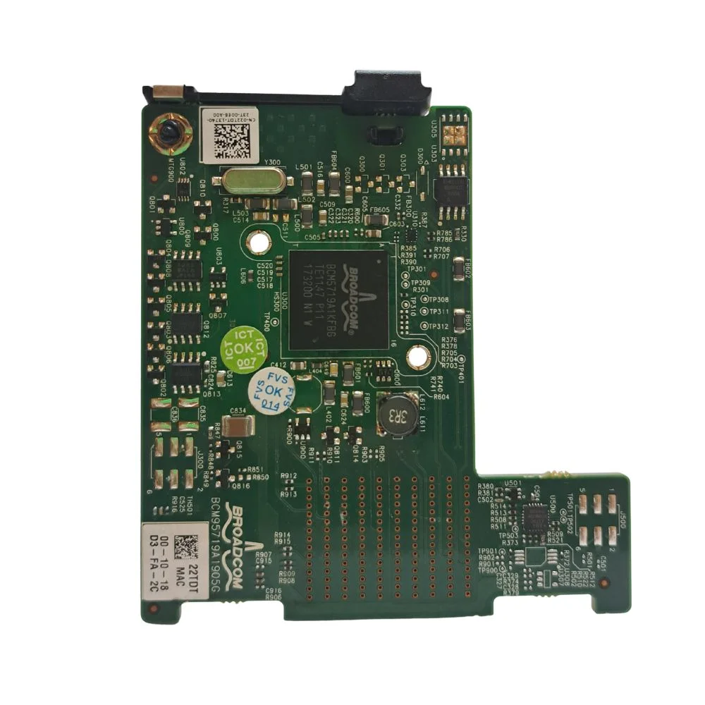 Placa Adaptador Rede Dell Mezanino 1gb 4-port 22tdt