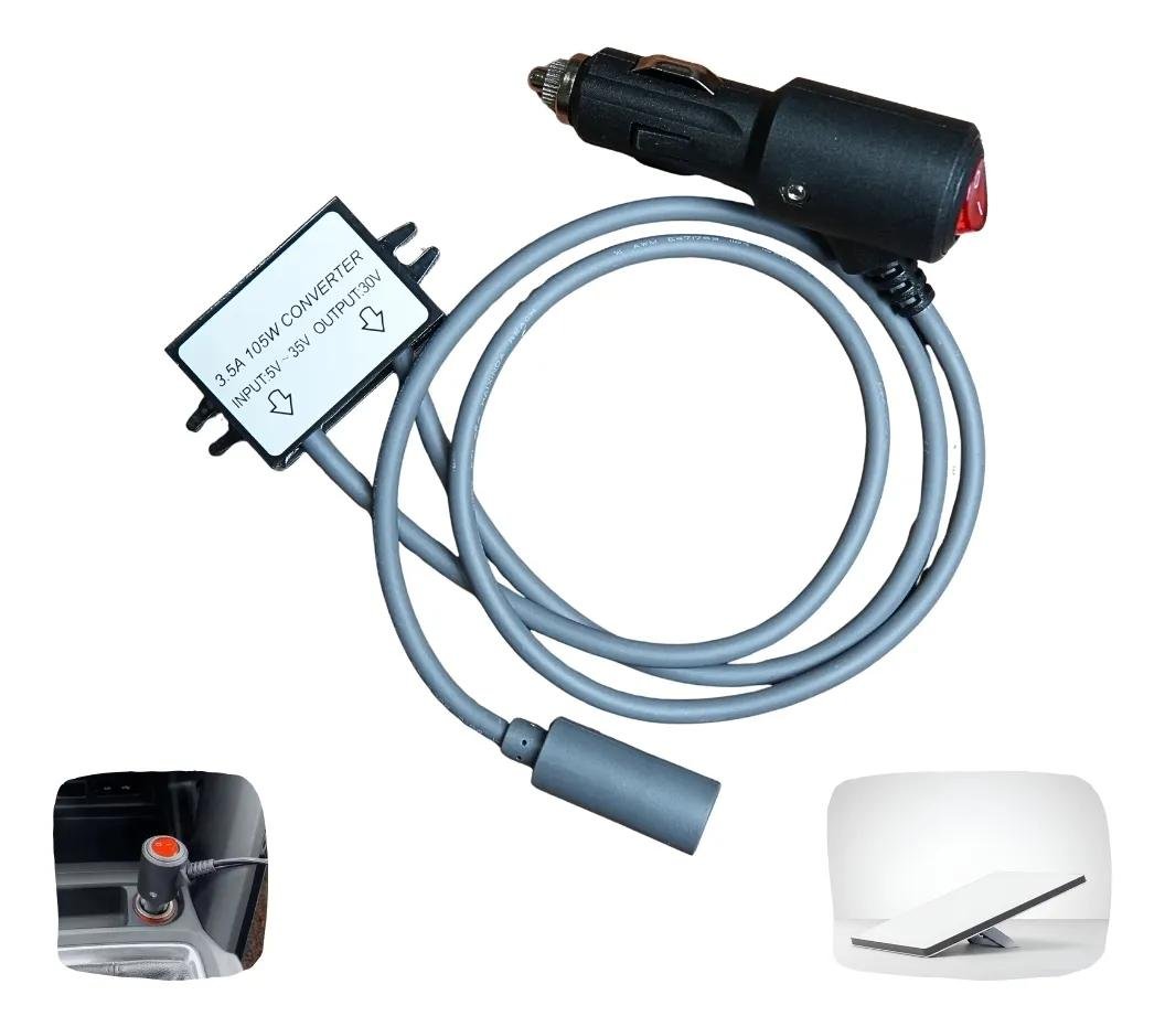 Conversor Automotivo Step Up Starlink 12/24v Para 30v Plugue Veicular