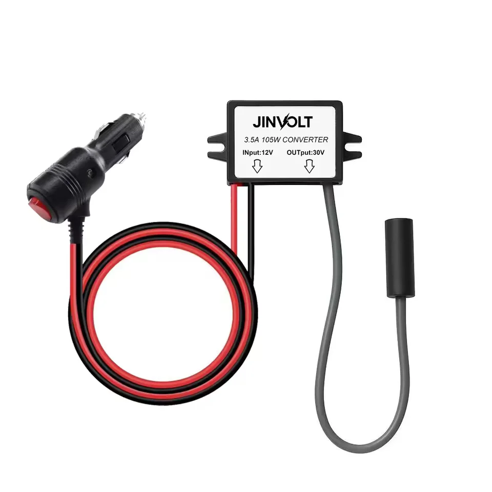 Imagem 2 de 5 do produto Conversor Automotivo Step Up Starlink 12/24v Para 30v Plugue Veicular