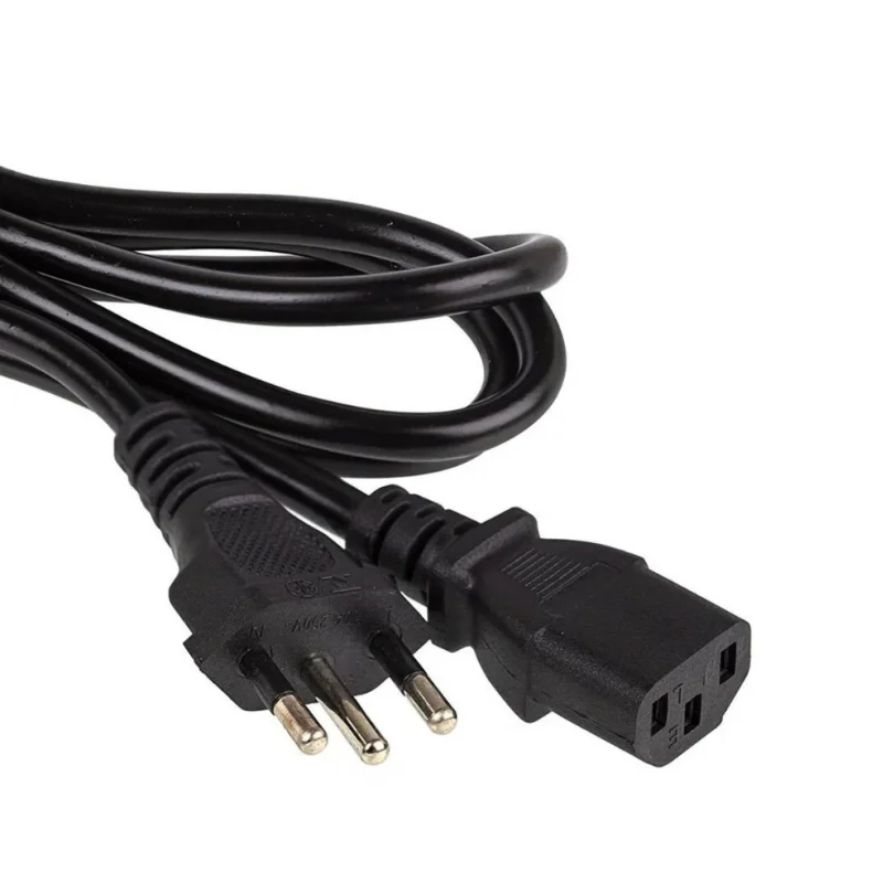 Imagem 3 de 3 do produto Cabo De Força Hayom Cb1144 10a Fonte Tripolar 1.2m - Cb1144