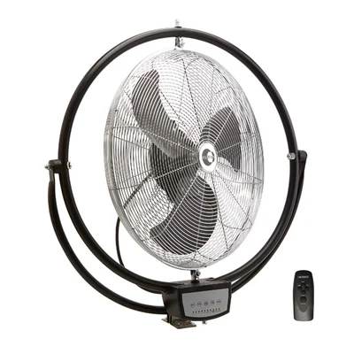 Ventilador De Parede 50cm Preto Equation 110v